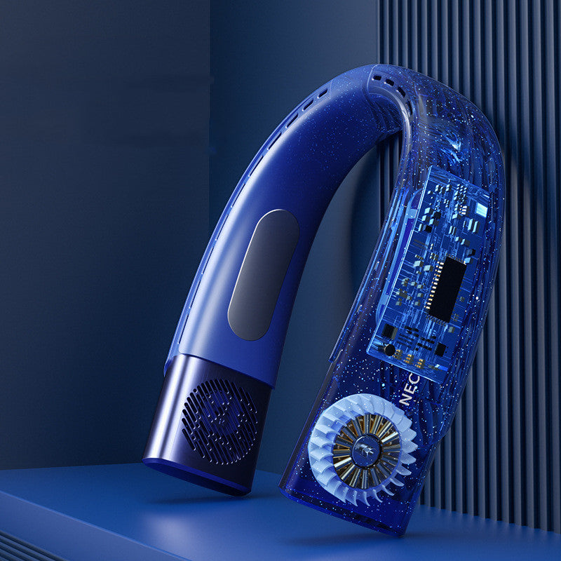 Affichage numérique de refroidissement du ventilateur de cou suspendu