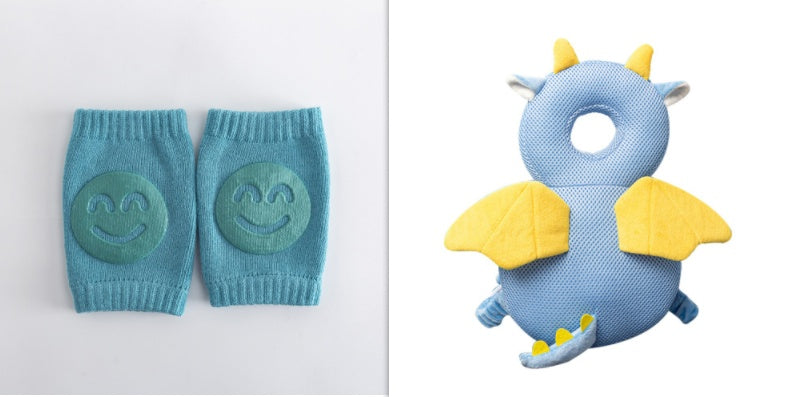 Chaussettes d'été en éponge pour bébé, genouillères rampantes pour tout-petits
