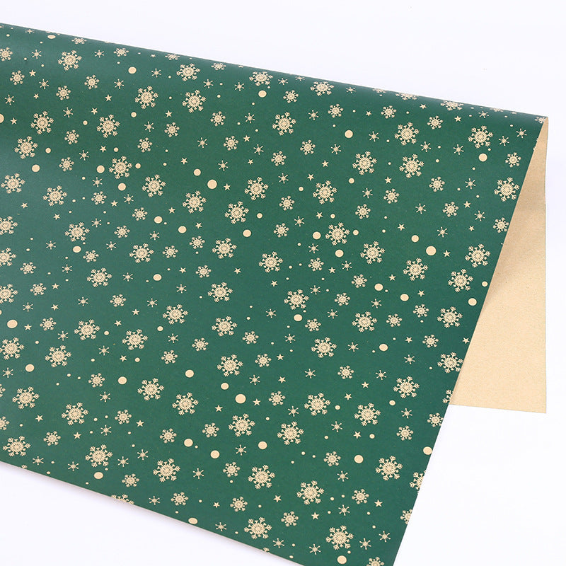 Papier d'emballage épais pour cadeaux de Noël