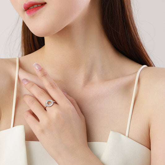 Women's Fashion Minority Design S925 Sterling Silver Ring