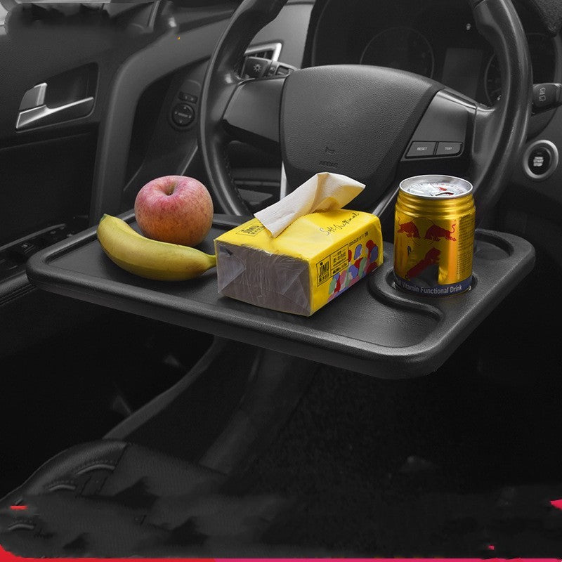 Bureau d'ordinateur de voiture, tableau d'écriture, établi, assiette à manger, support de rangement