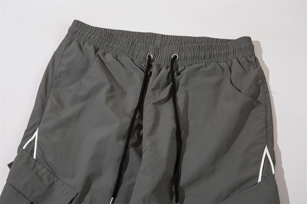Fashion Men's Street Leg Drawstring Trousers