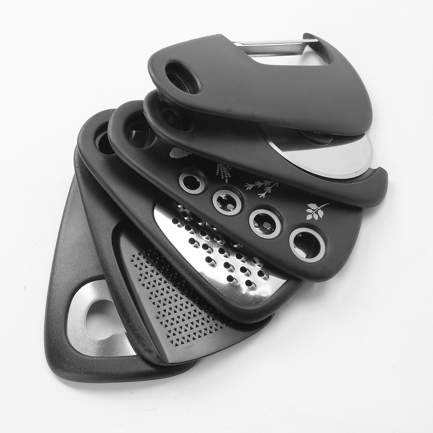 Se pueden apilar 6 artículos de utensilios de cocina