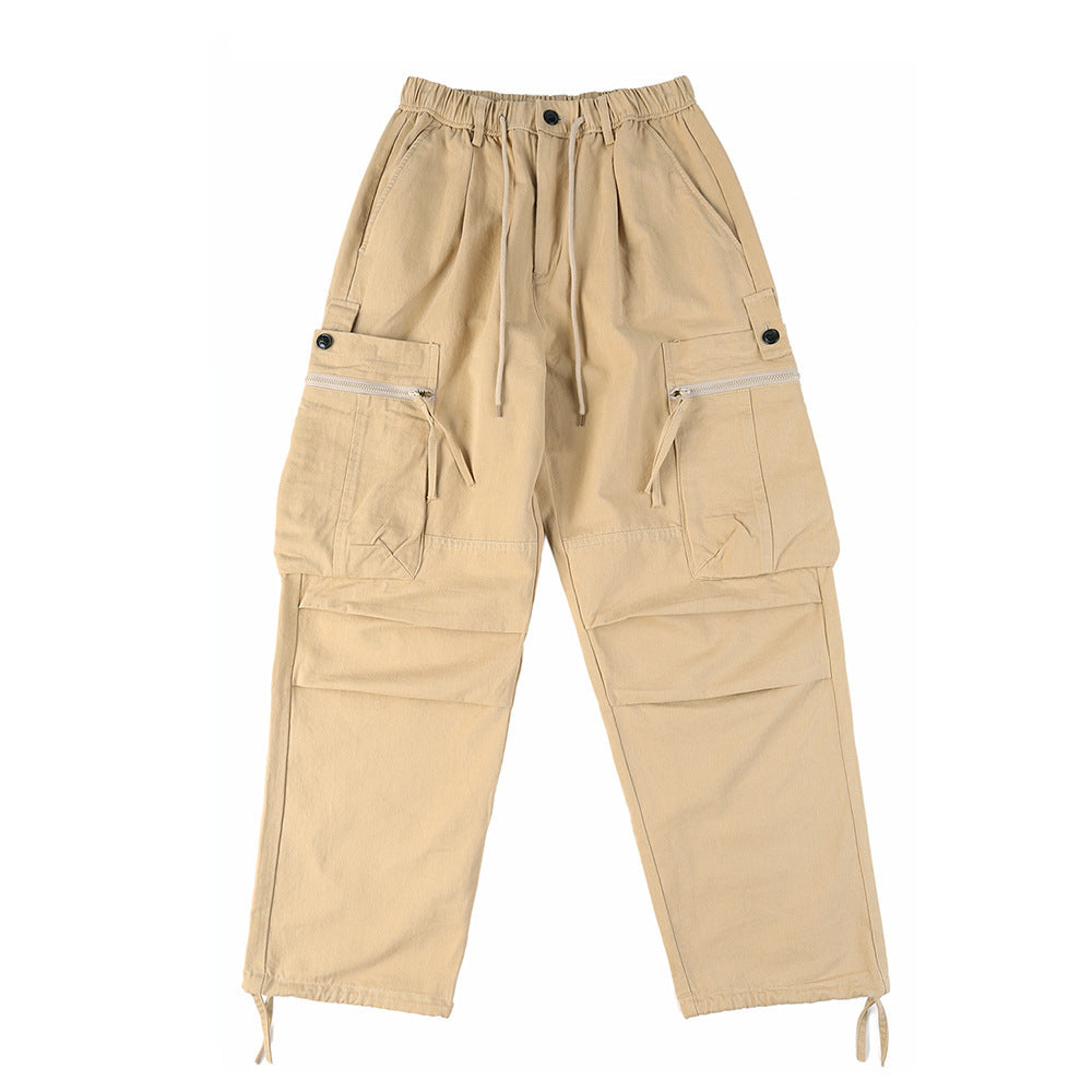 Fashion Loose Wide-leg Overalls Trendy Men