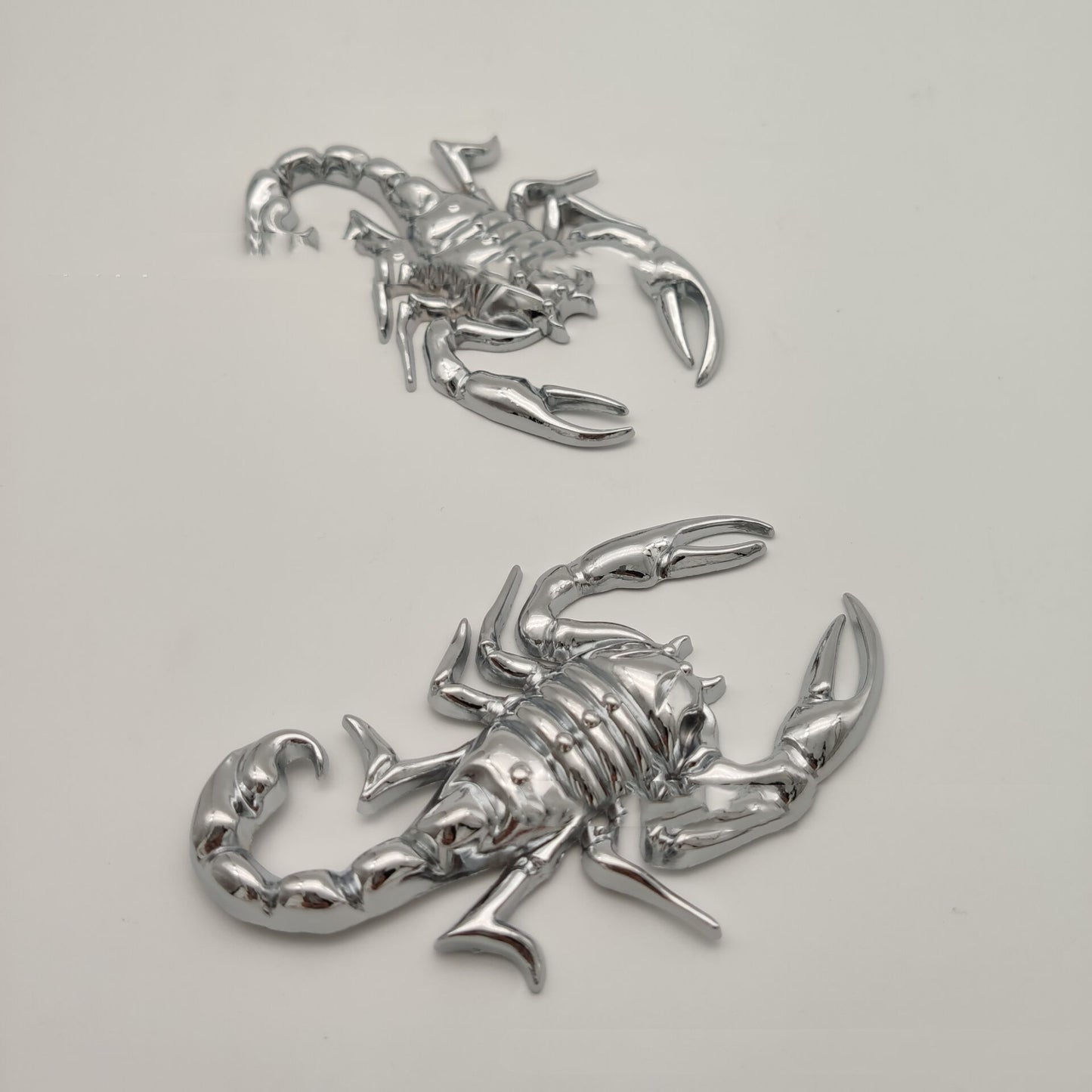 Car Personality Metal Bumper Stickers Pairs Of Scorpion Metal Bumper Stickers 3dstereo Car Body Sticker Car Tail Stickers