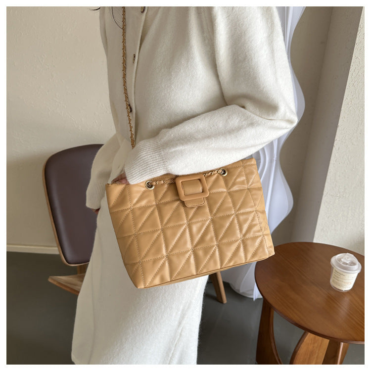 Sacs à bandoulière femme nouveau sac à chaîne en losange de style Chanel Chic et tendance