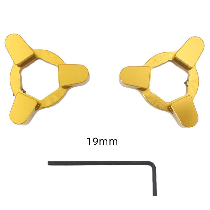 Vis de réglage de l'amortisseur avant de moto