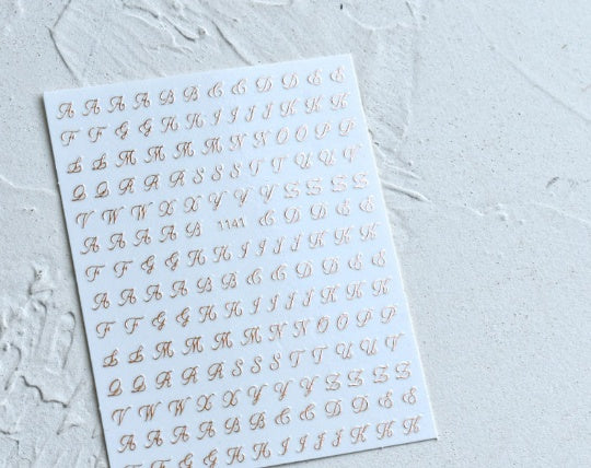 Nouvel autocollant de soin des ongles dorés pour femmes
