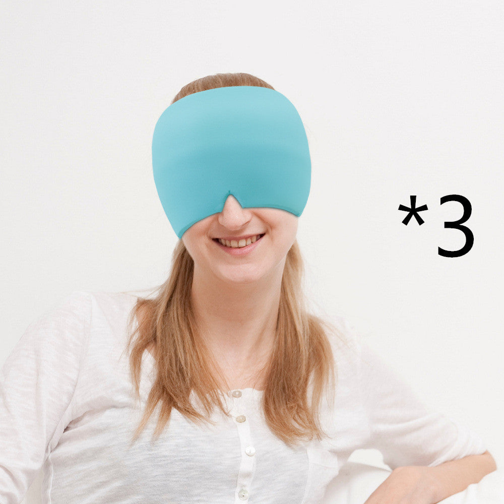 Mascarilla para ojos en gel para aliviar el dolor de cabeza