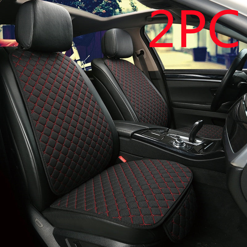 Protector de funda de asiento de coche de lino