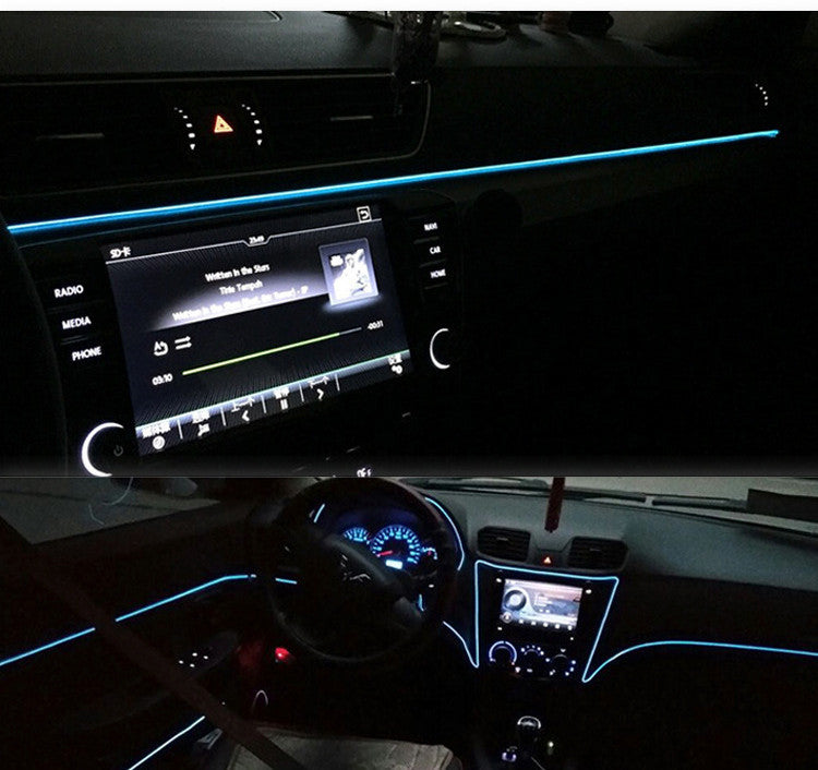 Luz de ambiente interior LED Luz de hendidura de puerta de línea luminosa