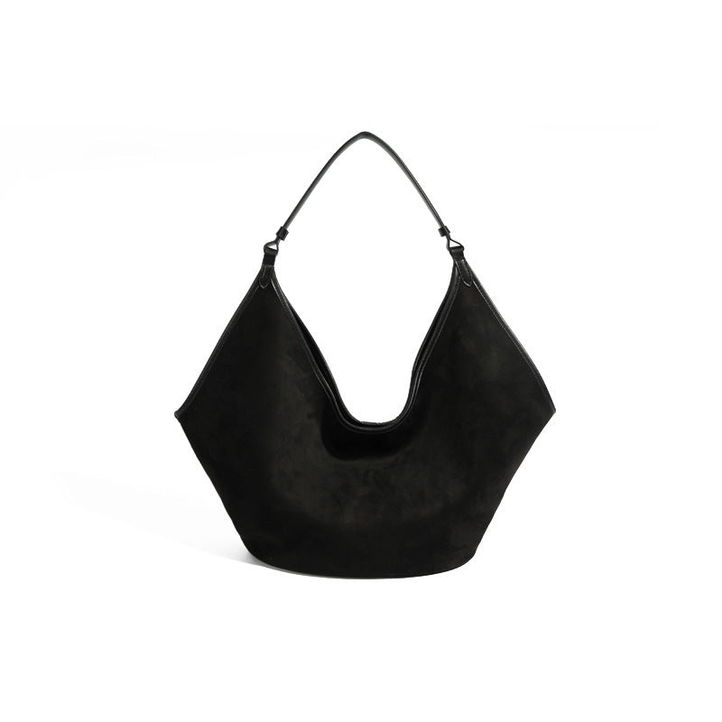 Women's Fashionable Large-capacity Soft Leather Shoulder Bag