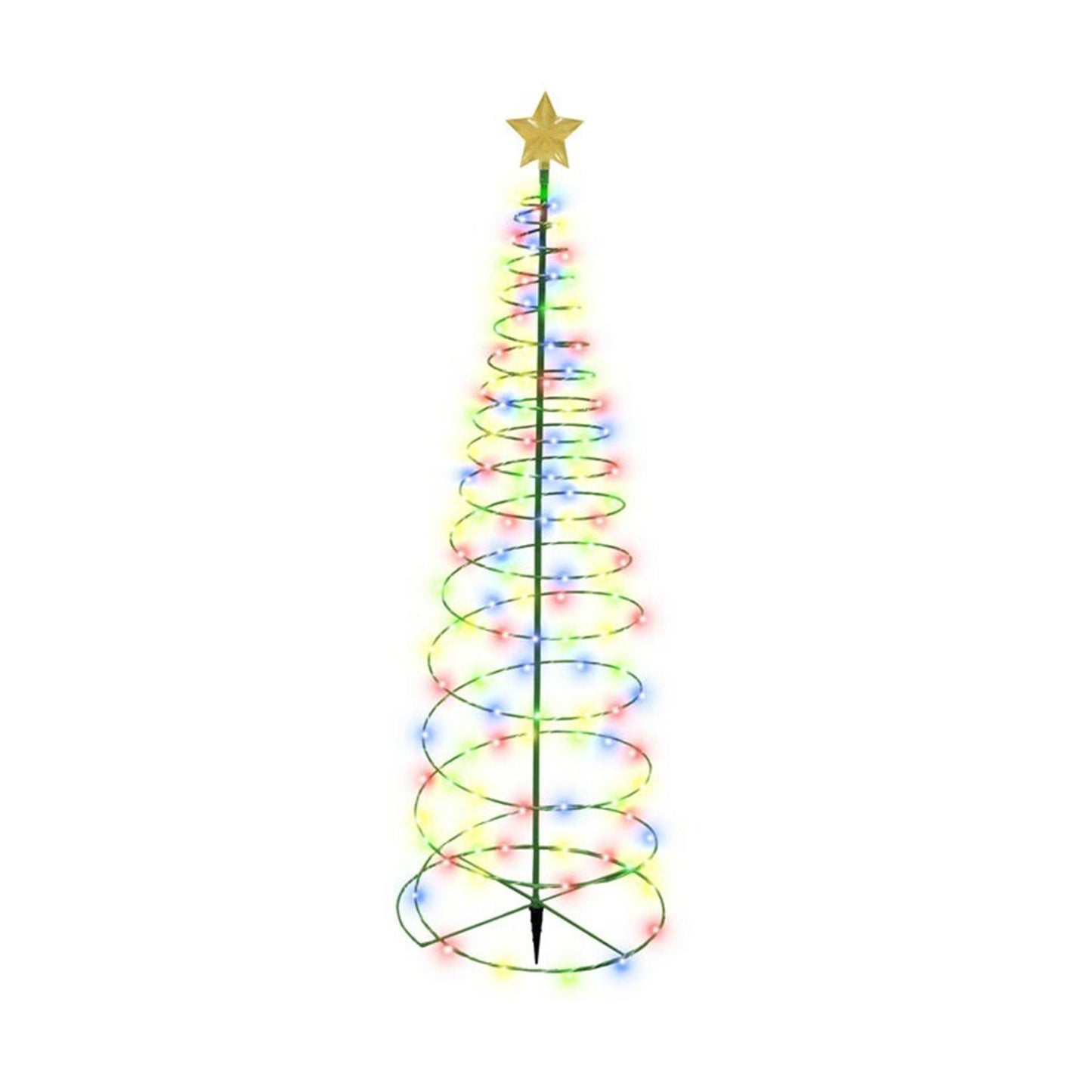 Decoración del árbol de Navidad Iluminación del patio al aire libre