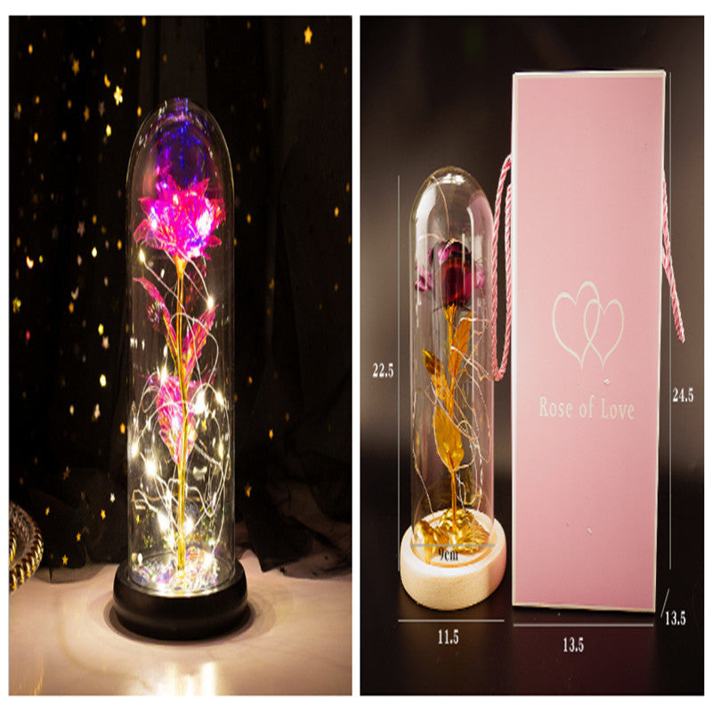 Cubierta de cristal del Principito Rosa