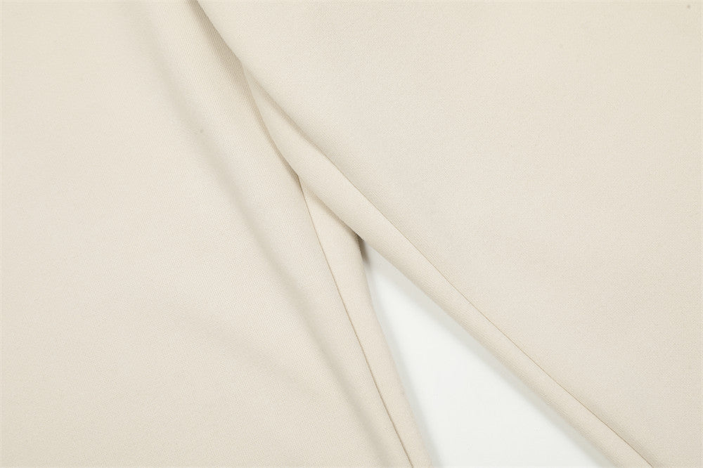 Patchwork Stripes Casual Straight Trousers Male