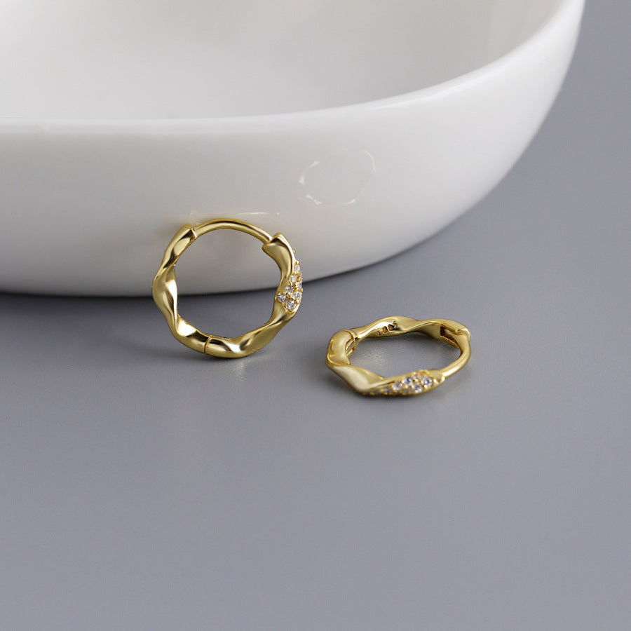 Boucles d'oreilles tendance personnalisées européennes et américaines