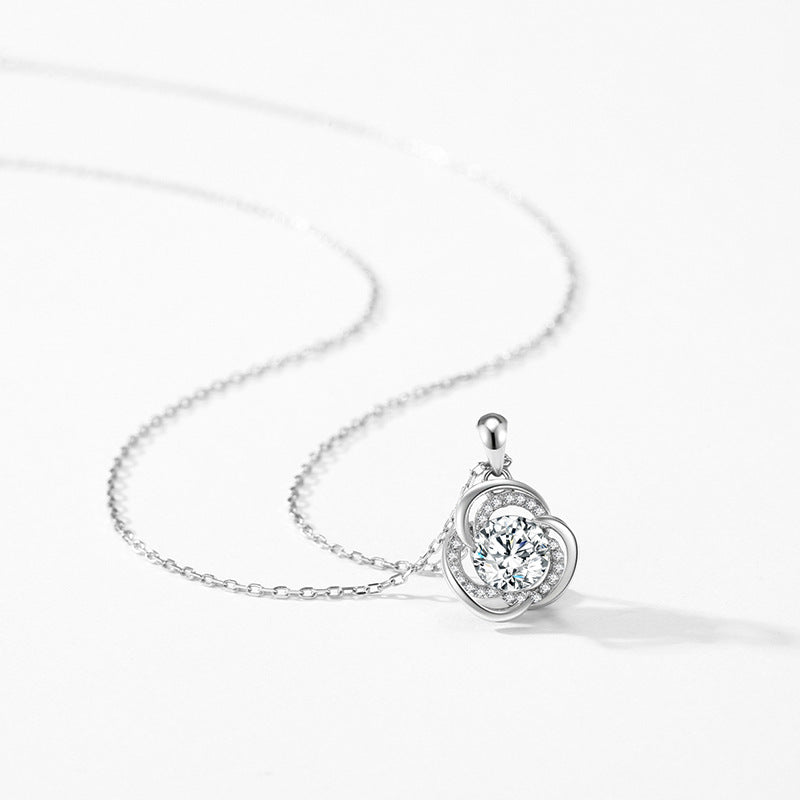 Collier pour femme, chaîne de clavicule en diamant léger assorti avec tout