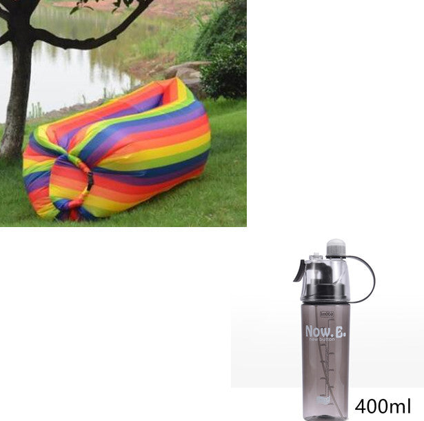Sofá inflable Lazy Bag Camping Air Bed Lounger 