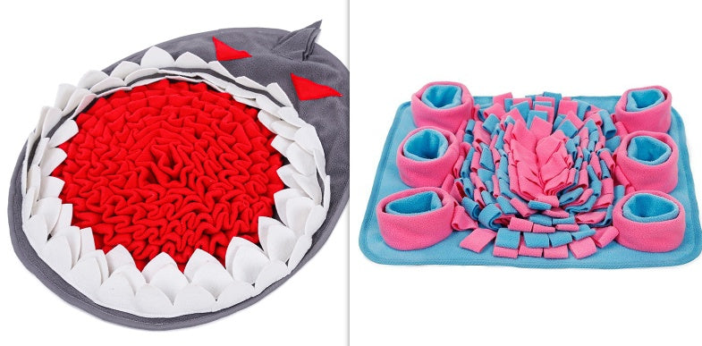Tapis de reniflage pour chien, Puzzle, jouet pour animaux de compagnie, tapis d'alimentation, jeu interactif ennuyeux, couverture d'entraînement, reniflage