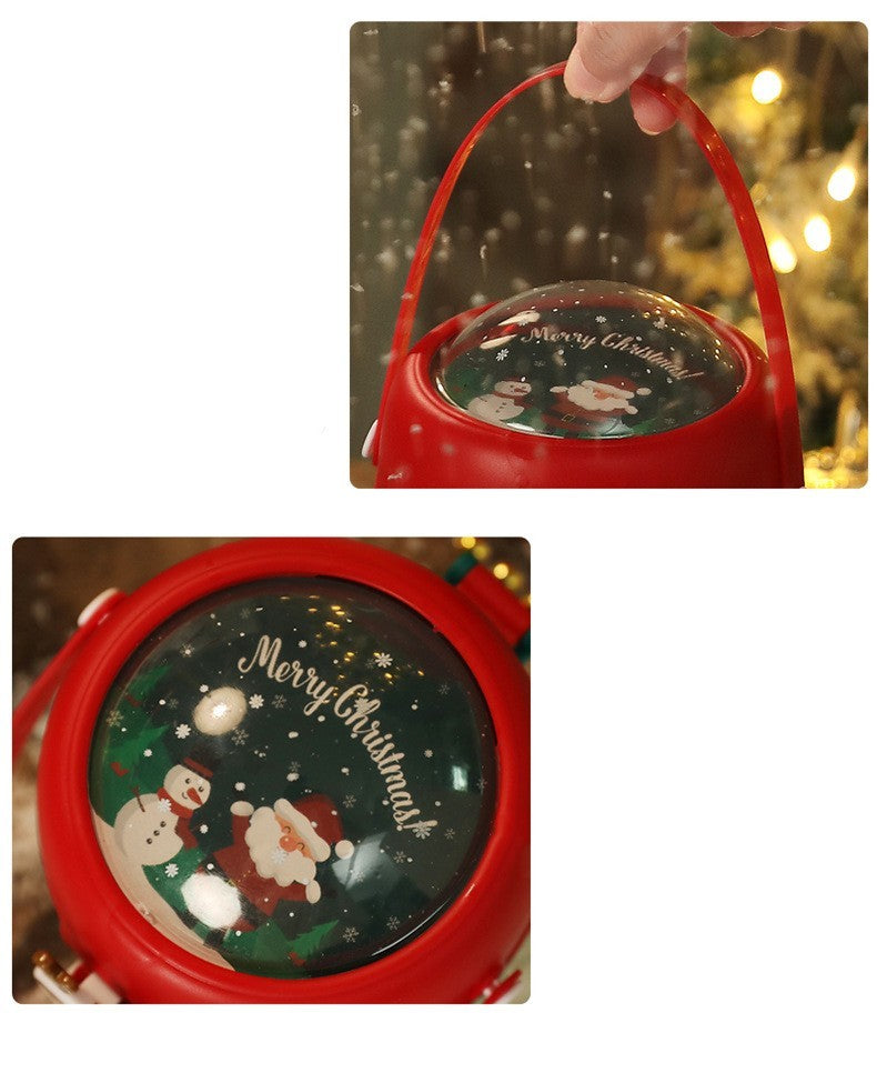 Sac à main en plastique petit cadeau de Noël