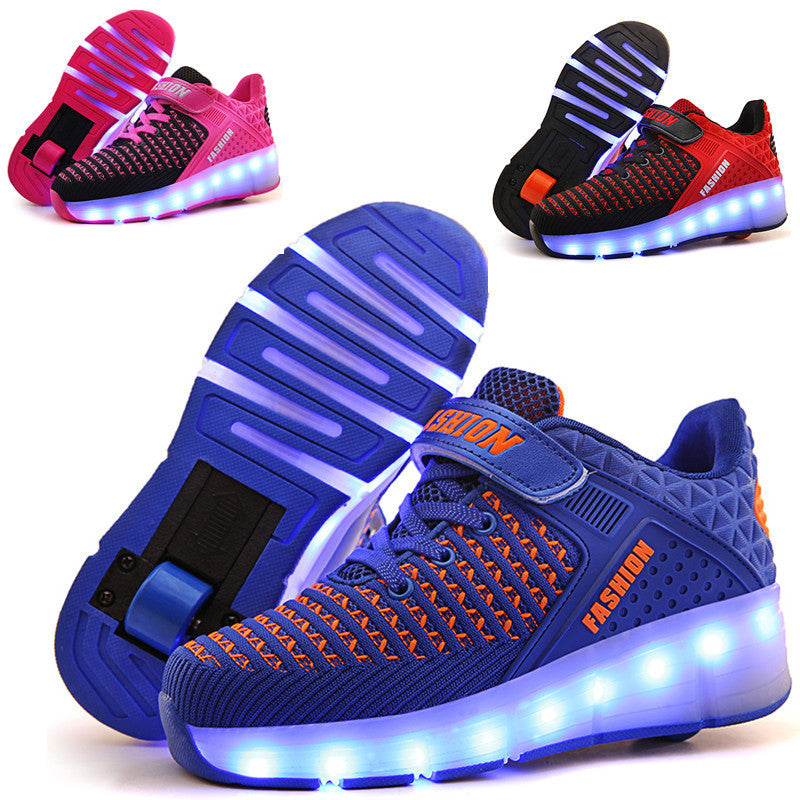 Patins à roulettes simples rechargeables Heelys pour enfants