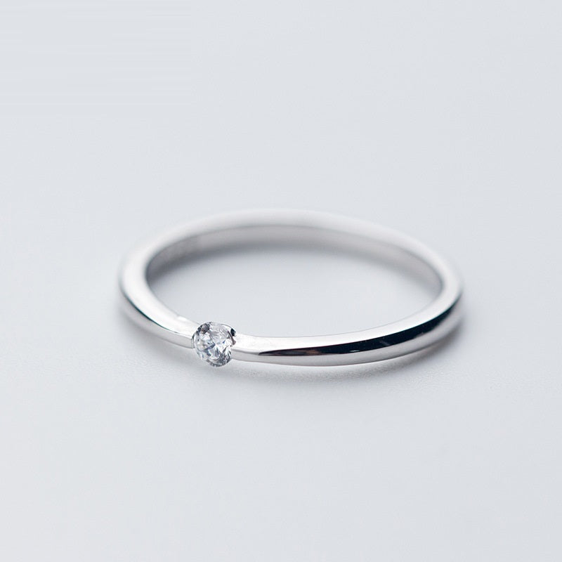 Fashion Temperament S925 Silver Ring Women