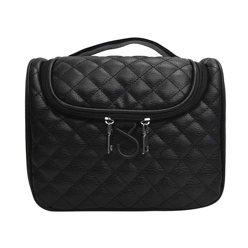 Sac de rangement cosmétique de lavage de crochet d'élingue à la mode