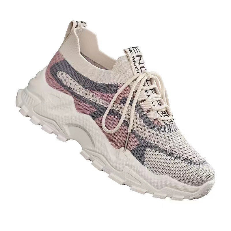 Women's Dad Soft Sole Lightweight And Breathable Sports Shoes