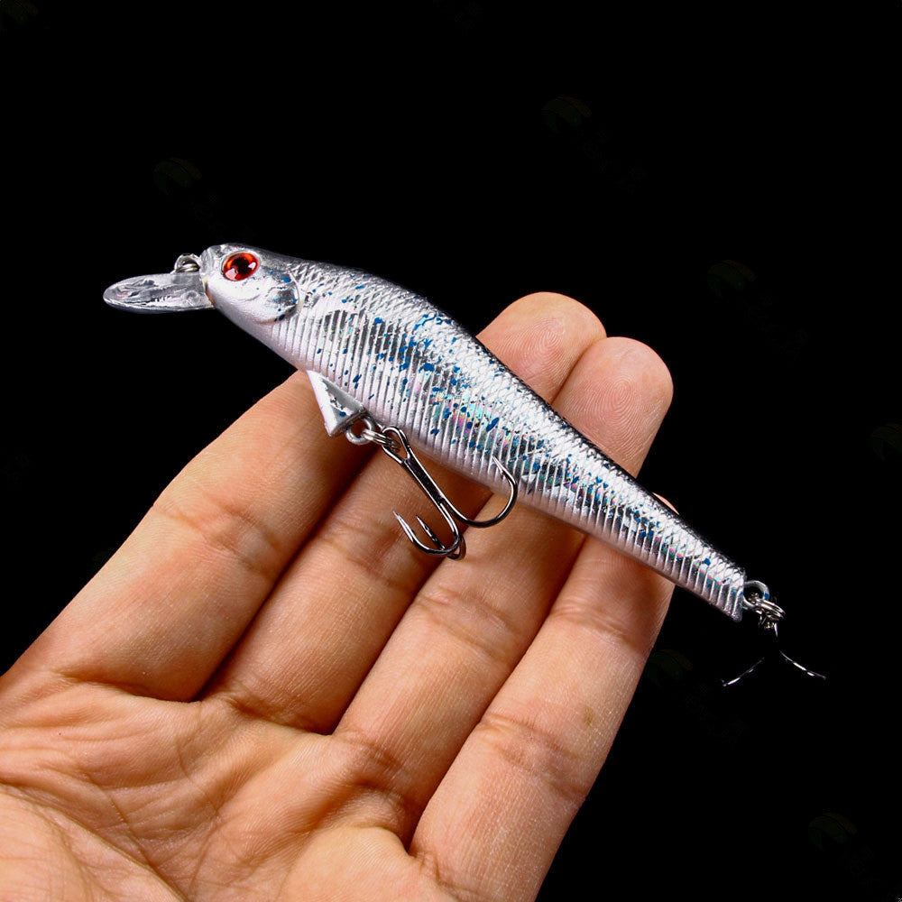 cebo plástico determinado del equipo de pesca portátil del traje 43-piece