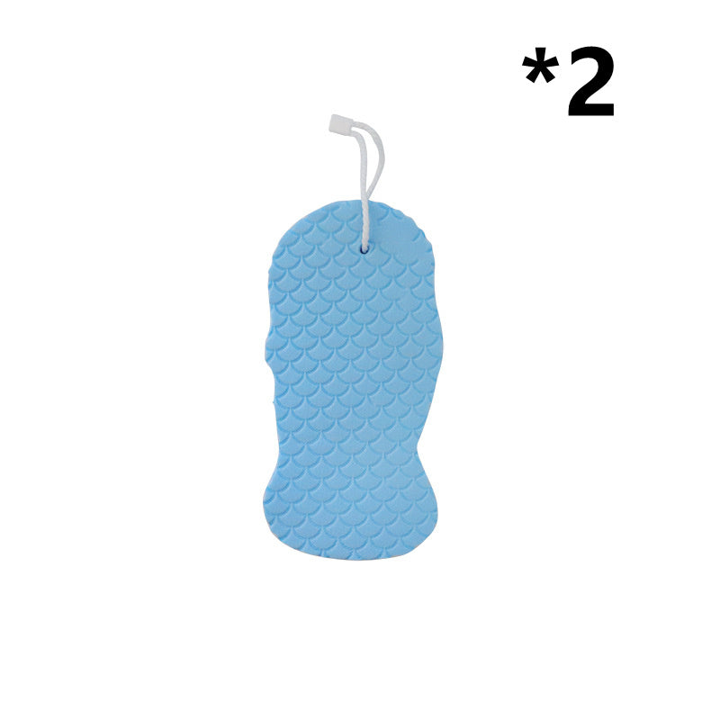 Esponja para frotar el cuerpo 3D, patrón de escamas de pescado, bola de baño tridimensional