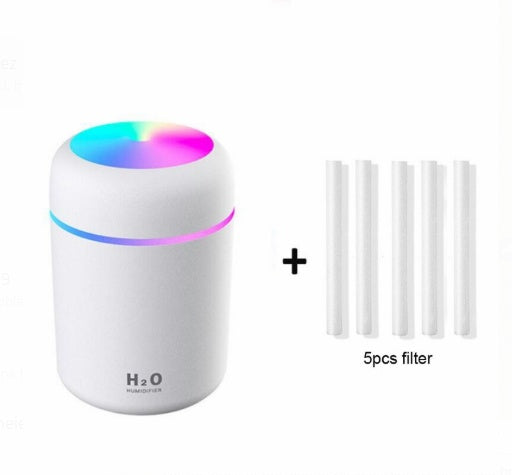 Humidificador purificador de aire para coche