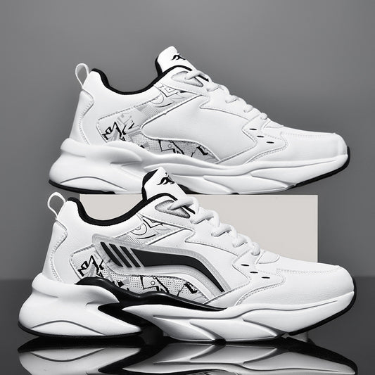 Zapatilla casual de cuero de moda para hombre