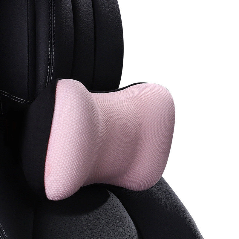 Protector lumbar del cuello de la espuma de la memoria del espacio del reposacabezas del coche del diseño ergonómico