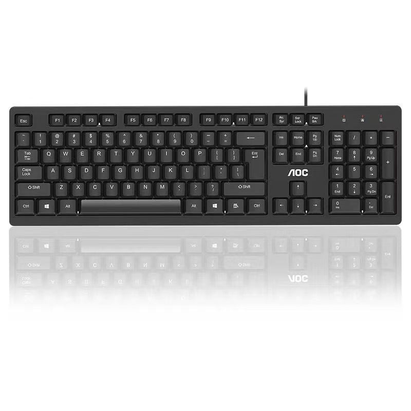 Ensemble clavier et souris, ordinateur portable tout-en-un filaire USB