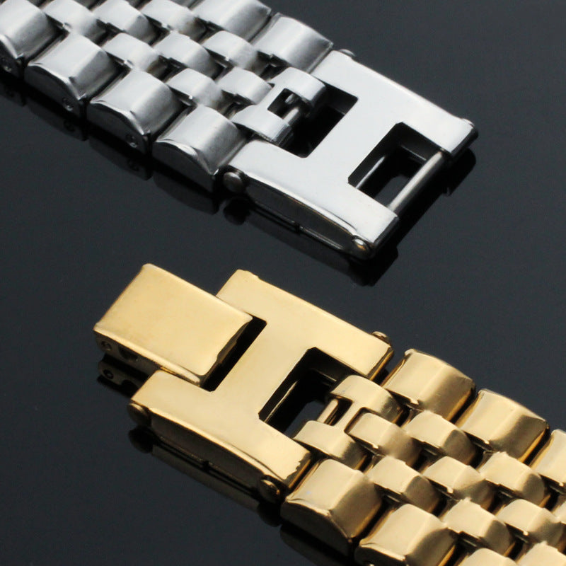 Bracelet incurvé à la mode en acier inoxydable