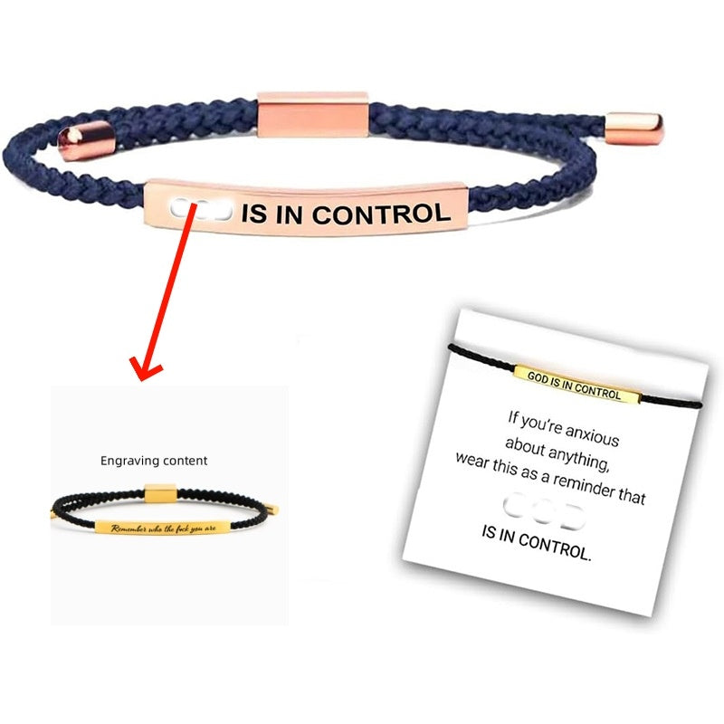 Simple All-match Stainless Steel Woven Bracelet