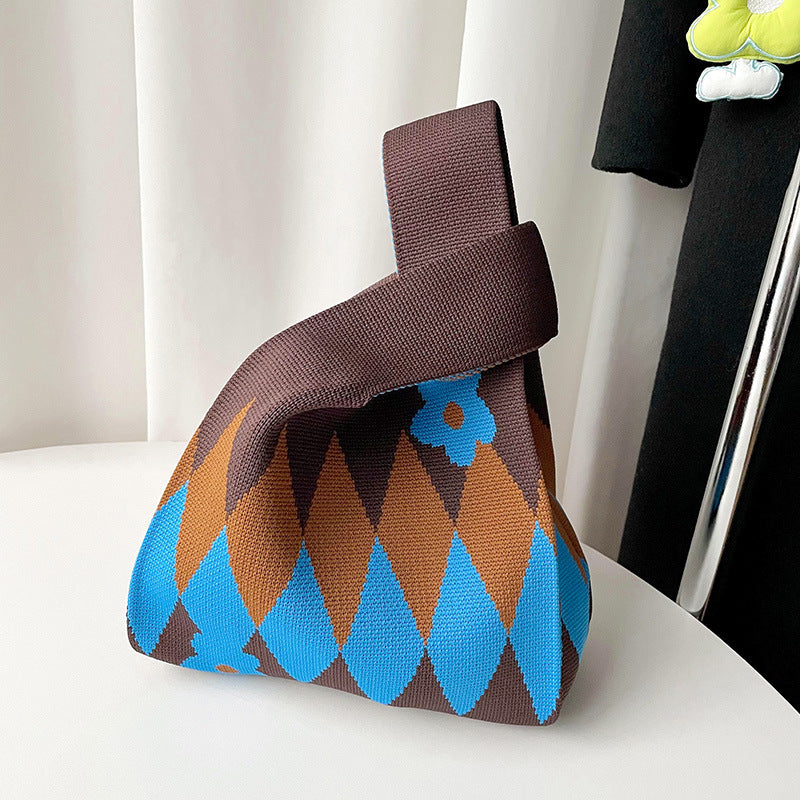 Bolso de hombro tejido todo fósforo de moda de alta calidad con diseño de interés especial