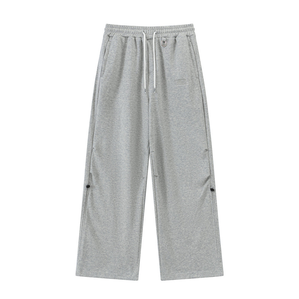 Sports Pants Men's High Street Tide Pleated Loose And Simple