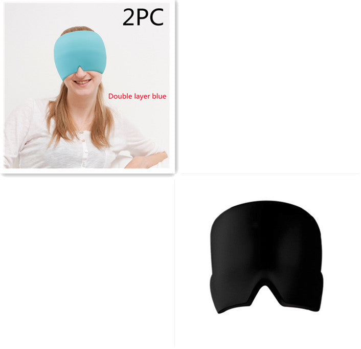 Mascarilla para ojos en gel para aliviar el dolor de cabeza