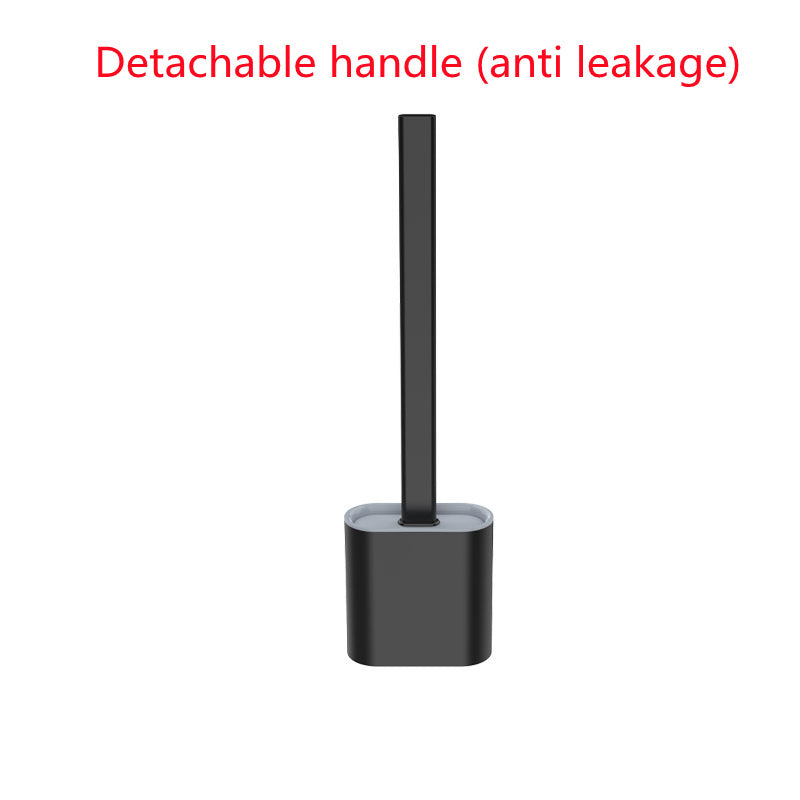 Brosse de toilette douce, brosse de nettoyage des toilettes domestiques