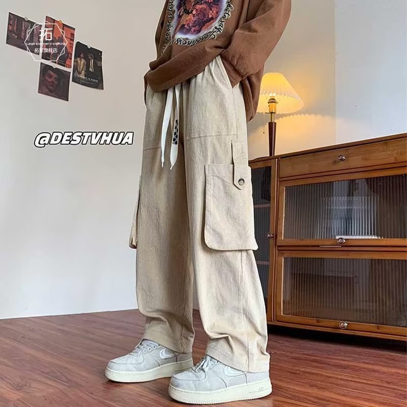 Corduroy Workwear Men's Casual Pants