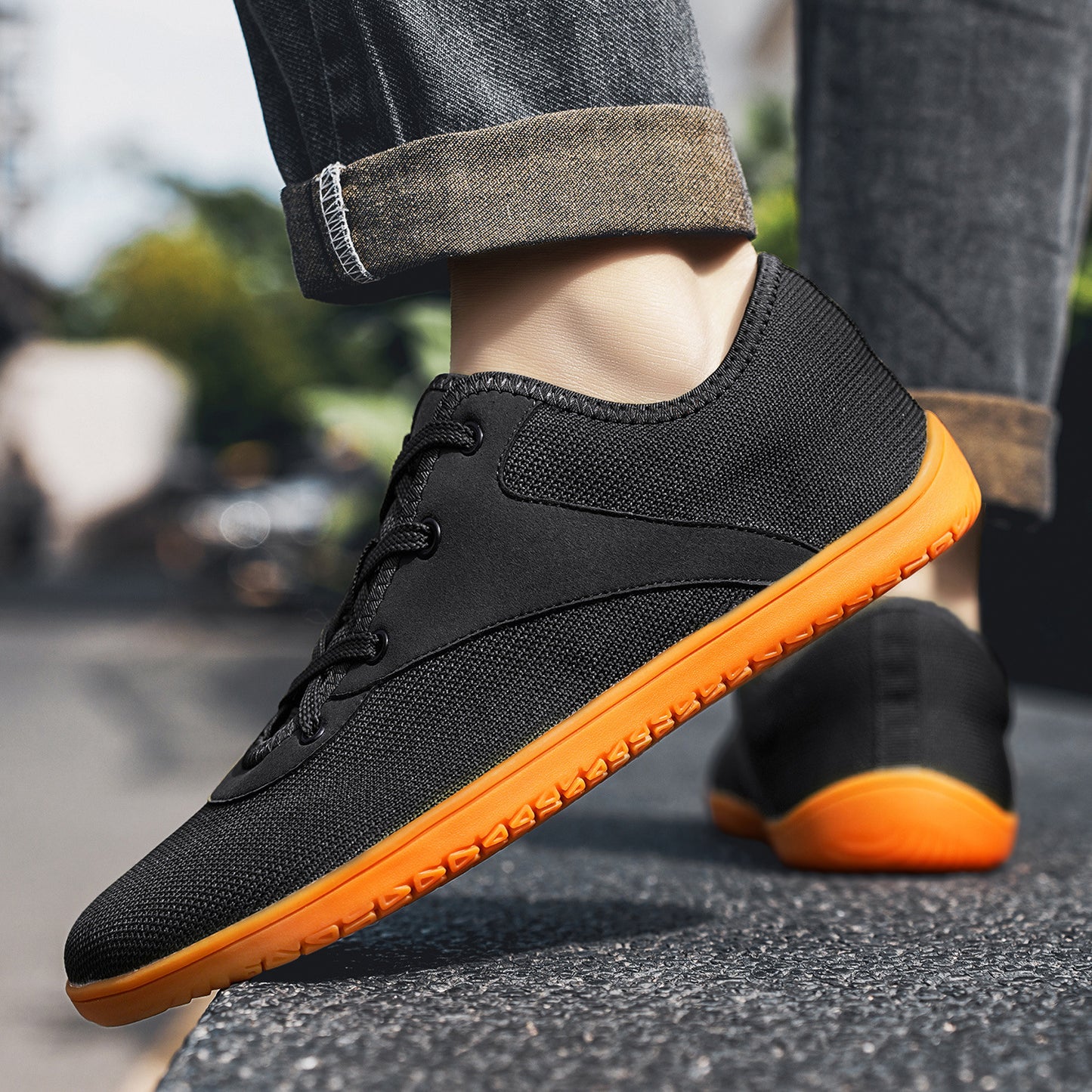 Zapatos Casuales para Hombre Tejido Volador Transpirable