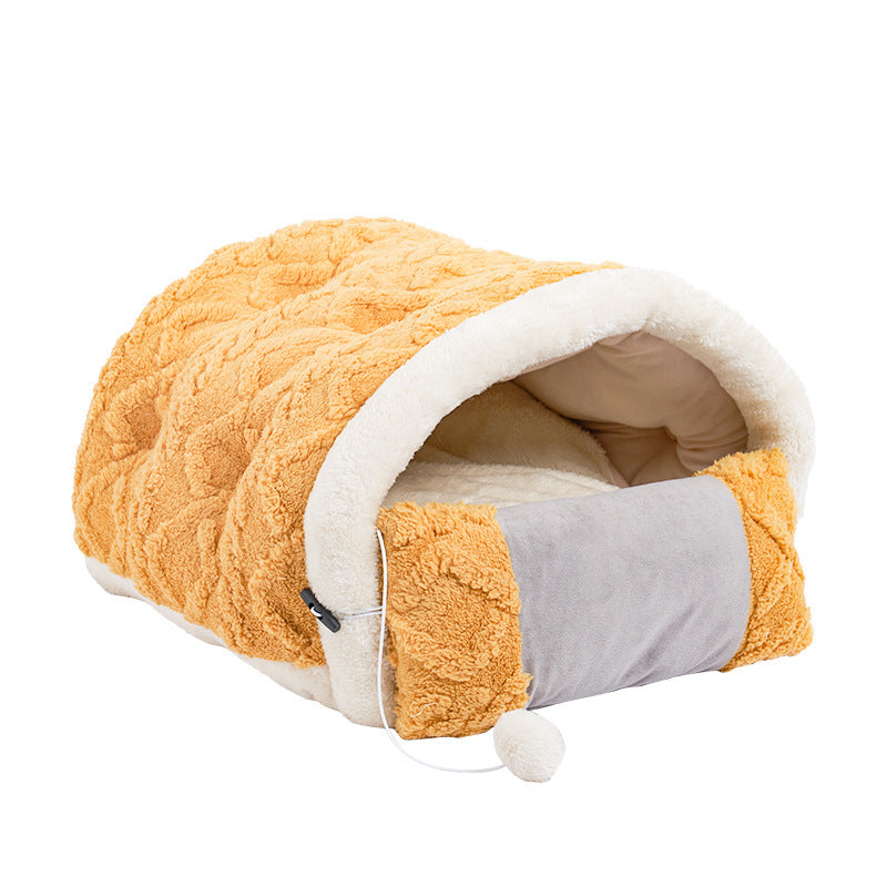 Máquina de juego Arctic Velvet, arena para gatos semicerrada cálida, suministros para mascotas
