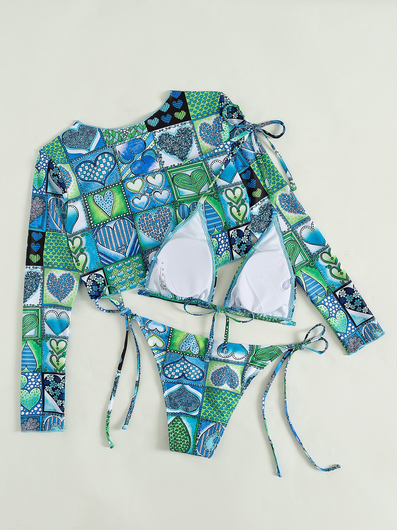 Traje de baño Traje de baño de bikini de comercio exterior dividido para mujer