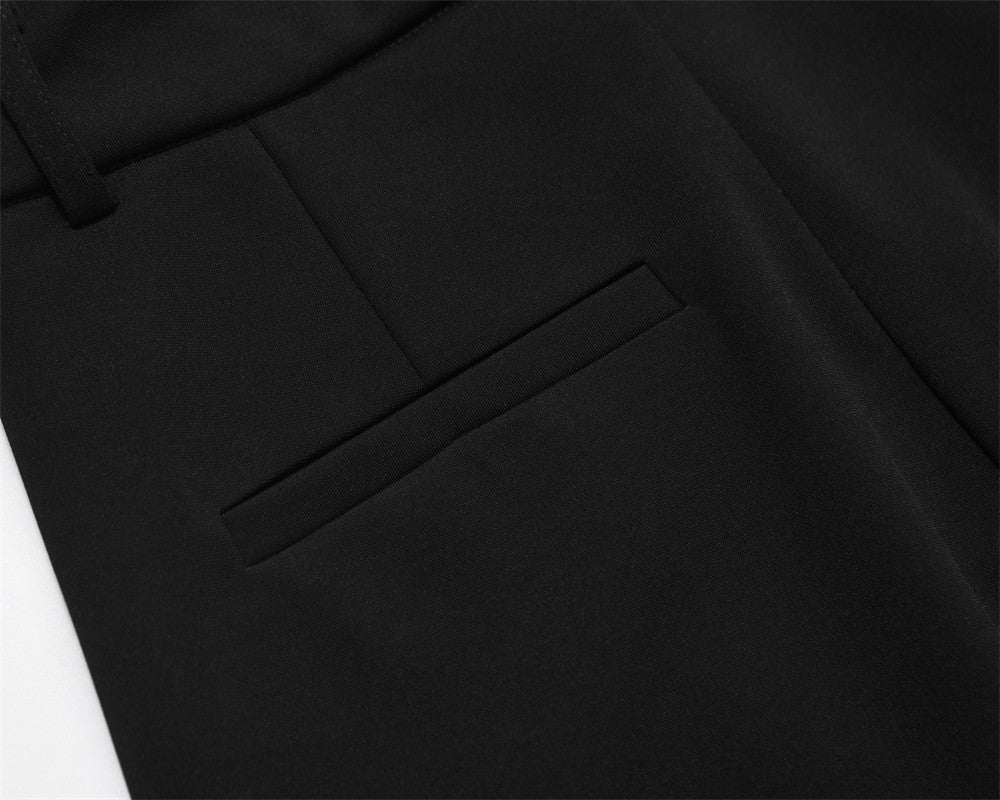 Men's Loose Hanging Sense Straight-leg Trousers