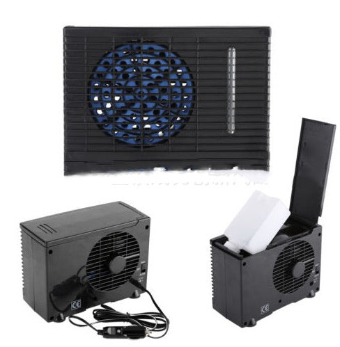 Refrigeración de verano para coche, ventilador de aire acondicionado, encendedor de cigarrillos para coche eléctrico