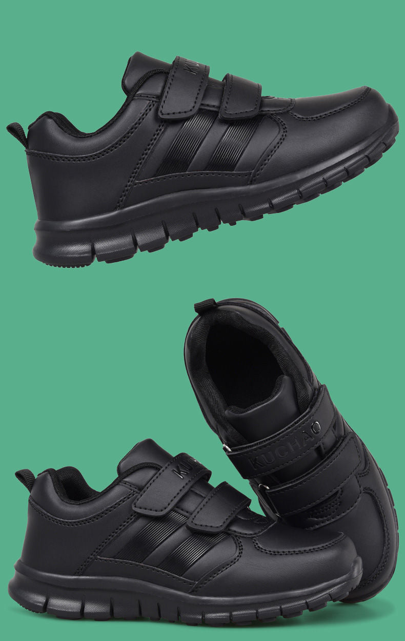 Chaussures pour garçons, chaussures de sport, imperméables, antidérapantes, déodorantes, chaussures noires pour enfants