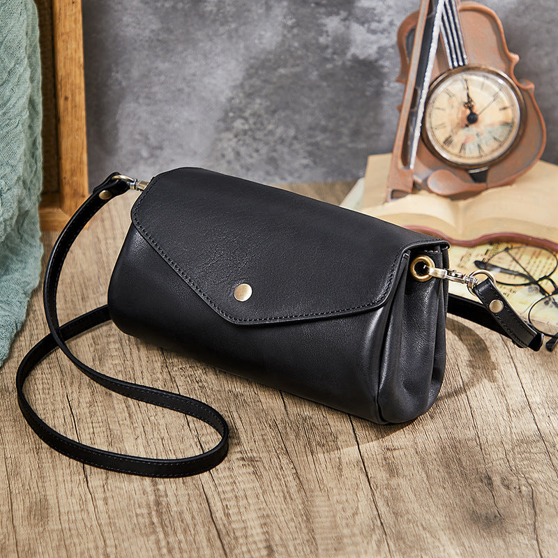 Cuir de vachette première couche de haute qualité avec plus que des compartiments de sac faits à la main