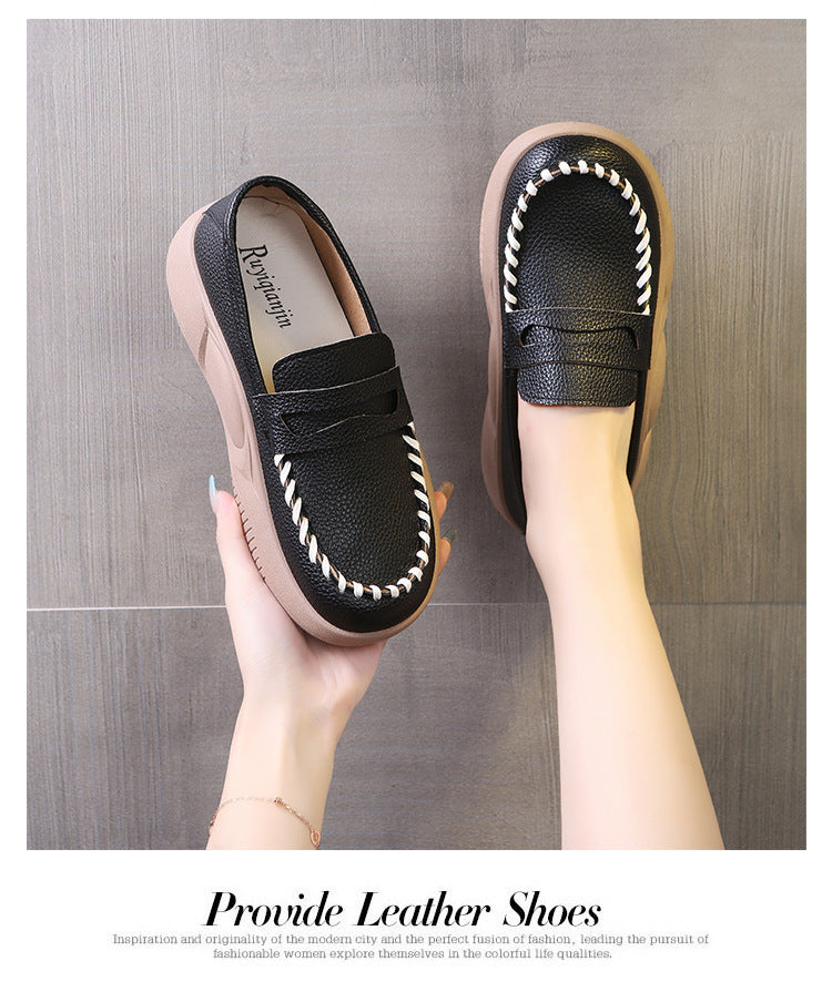 Chaussures décontractées à nouvelle plateforme pour dames