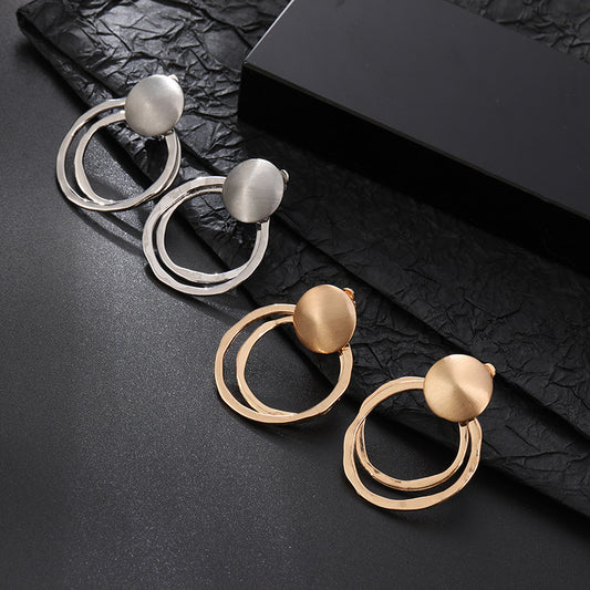 European And American Retro Women's Ear Clip Trendy Earrings